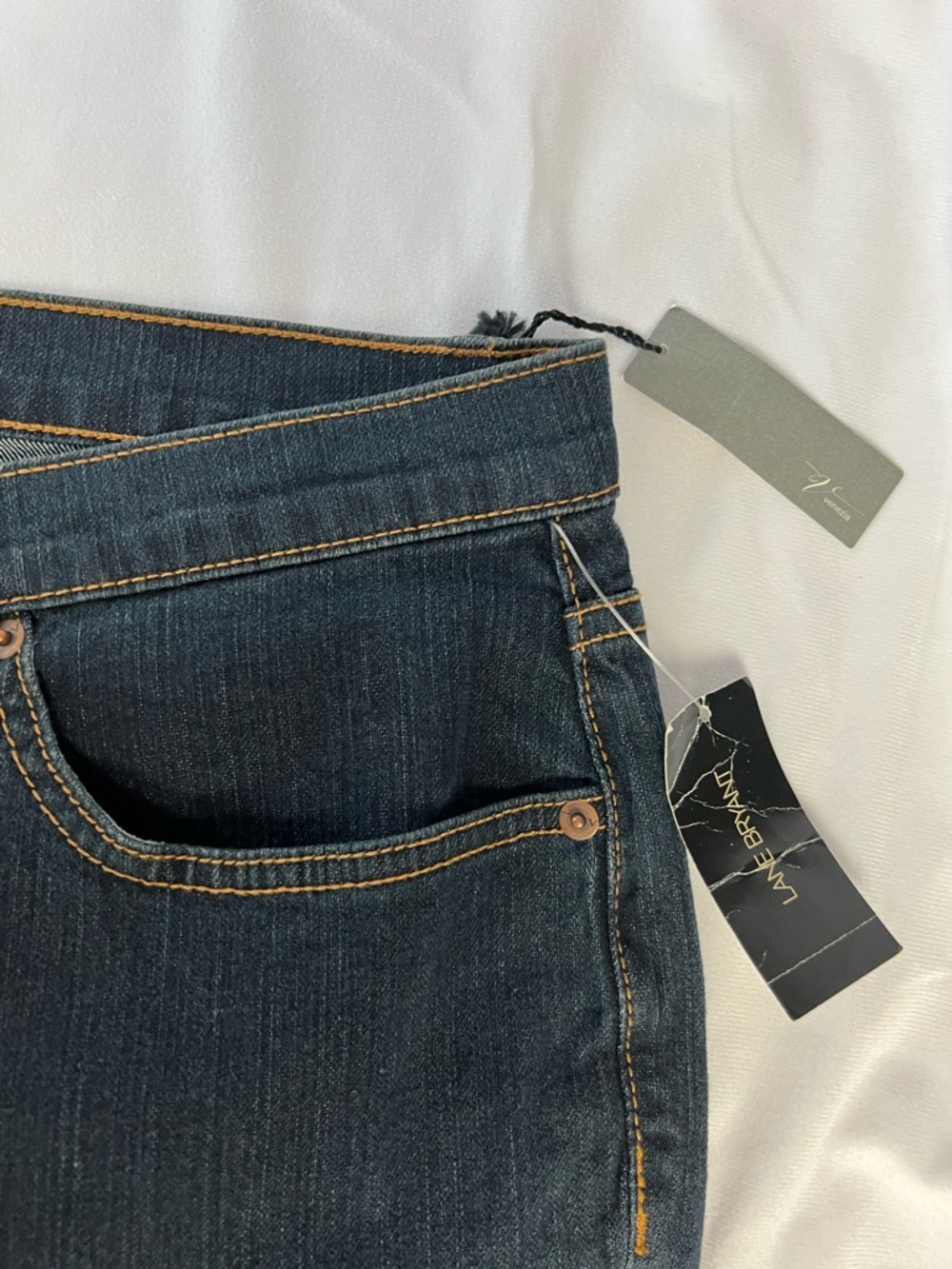 NWT Venezia Lane Bryant Stretch Flare Blue Jeans Size 20 Tall - Picture 7 of 12